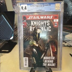 Star Wars Knights of the Old Republic #48 Comic. 9.4 CGC GRADED